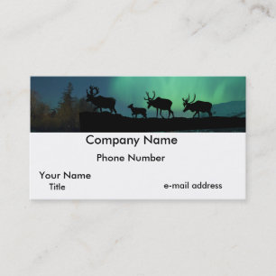 カリブーおよびNorthern Lights 名刺