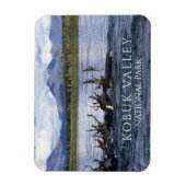 カリブー交差点コブク川、コブク渓谷 マグネット (縦)