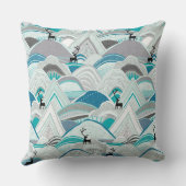 カリブー山脈 クッション (裏面)