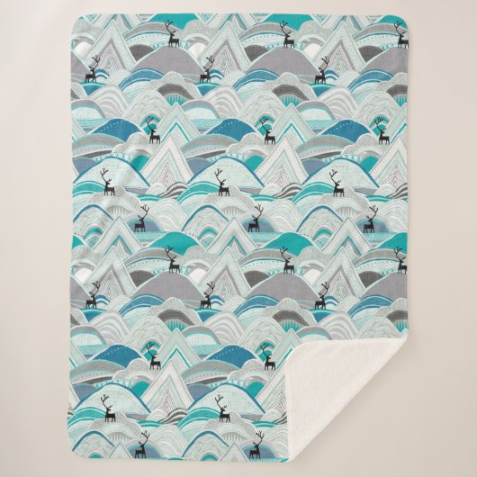 カリブー山脈 シェルパブランケット (正面)