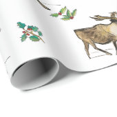 カリブー001ラッピング紙バイモリー・マグダラン ラッピングペーパー (ロールコーナー)