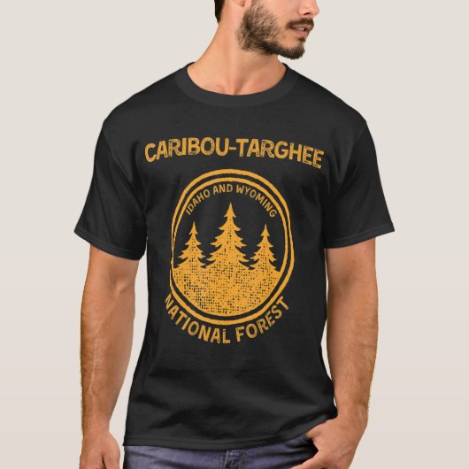カリブー・タルギー国有林 Tシャツ (正面)