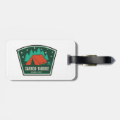 カリブー・タルギー国立森林キャンプ ラゲッジタグ (裏面横)