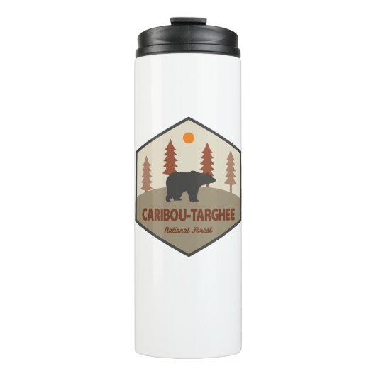 カリブー・タルギー国立森林熊 タンブラー (正面)