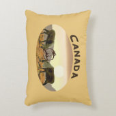 カリブー・デュエル – カナダ アクセントクッション (正面(垂直))