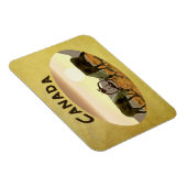 カリブー・デュエル – カナダ マグネット (右側)