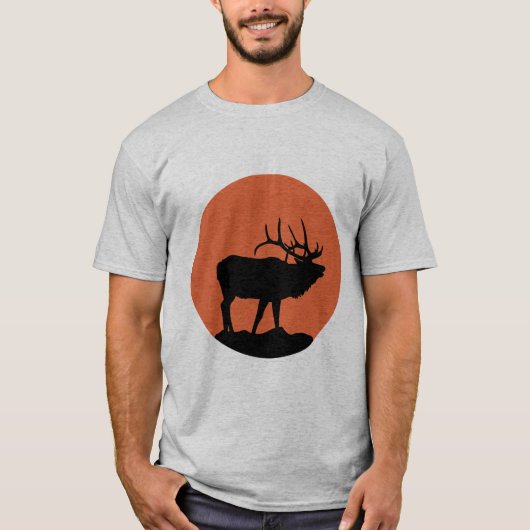 カリブー・ムーン Tシャツ (正面)