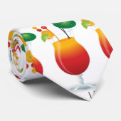 カリブ島のカクテル ネクタイ (ロール)