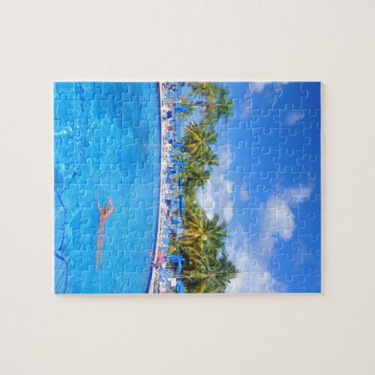 カリブ島 ジグソーパズル (横)