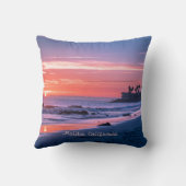 カリブ州，カリフォルニア州の写真 クッション (裏面)