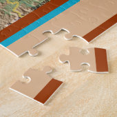 カリブ海および島の地図 ジグソーパズル (側面)