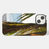 カリブ海のビーチ至福 #2 #壁 #アート  iPhoneケース (裏面横)