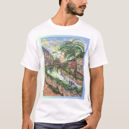 カリブ海の夜明けTシャート  Tシャツ