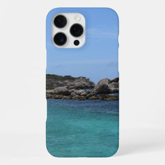 カリブ海の風景 iPhoneケース (裏面)