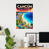カリブ海へのゲートウェイ カンクン メキシコ ポスター (ホームオフィス)