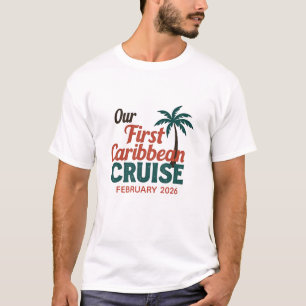 カリブ海クルーズ初体験記念日グッズ Tシャツ