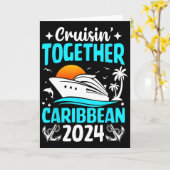 カリブ海クルーズ 2024 家族旅行クルージン・トゥゲザー カード (黄色い花)