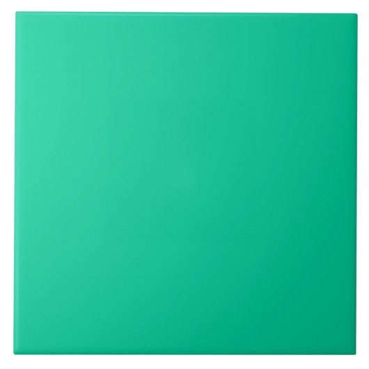 カリブ海グリーンのタイル タイル (正面)
