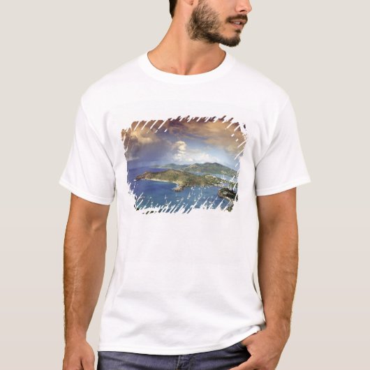 カリブ海、アンティグア Tシャツ (正面)