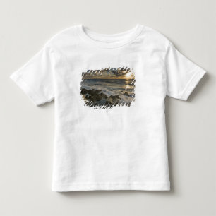 カリブ海 ケイマン諸島 激しい波 2 トドラーTシャツ