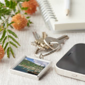 カリブ海、セントルシア、スフリエール。船が キーホルダー (側面)