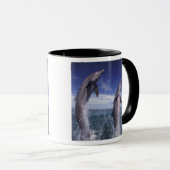 カリブ海 バンドウイルカ Tursiops マグカップ (正面右)