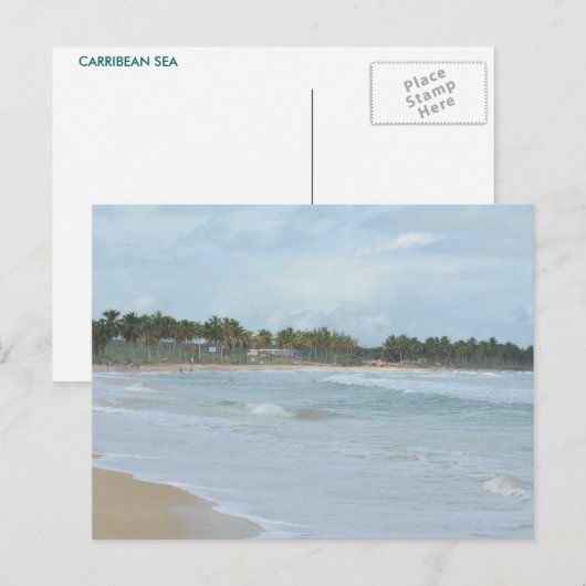 カリブ海 ポストカード 20 (正面/裏面)