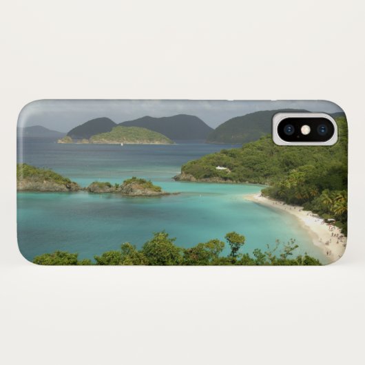 カリブ海、米領バージン諸島、セントジョン島、トランク Case-Mate iPhoneケース (裏面(横))