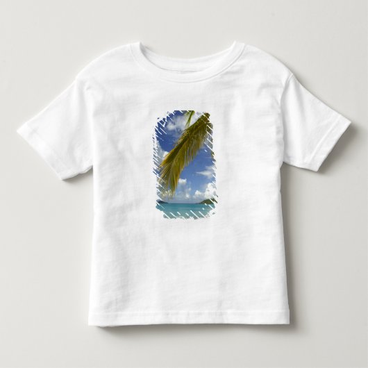 カリブ海、米領バージン諸島、セント・トーマス島、 トドラーTシャツ (正面)
