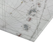 カリブ: 地図1775年 カッティングボード (角)