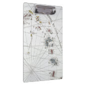 カリブ: 地図1775年 クリップボード (右)