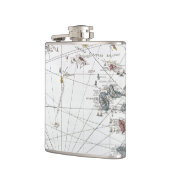 カリブ: 地図1775年 フラスク (左)