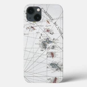 カリブ: 地図1775年 iPhone 13ケース