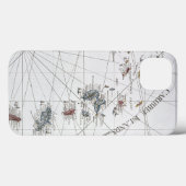 カリブ: 地図1775年 Case-Mate iPhoneケース (裏面 (横))