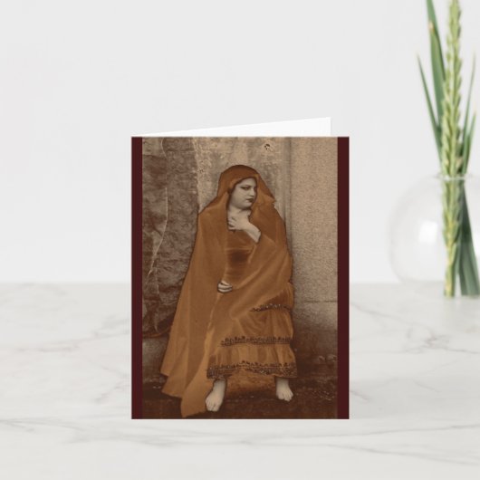 カリプソの秘密 – ノテカード カード (正面)