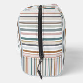 カリプソストライプティール（緑がかった色）カラフルピンクグレータンブルー ドップキット (右)