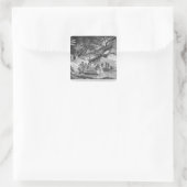 カリプナインディアンとの最初のインタビュー スクエアシール (バッグ)