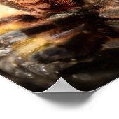 カリベナバーシカラーピンクトウタランチュラ ポスター (角)