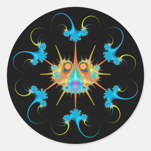 カリモバグ&アンチウイルス ラウンドシール (正面)