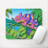 カリュプソーのカメレオンのマウスパッド マウスパッド (マウス)