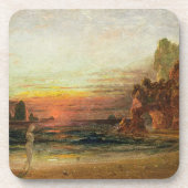 「カリュプソー小洞窟のために」の、c.1843 (パネルの油調査して下さい コースター (正面)