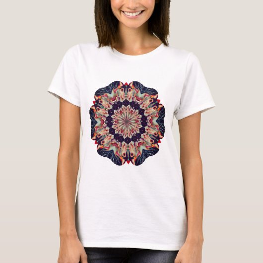 カリューセルホース抽象芸術 Tシャツ (正面)