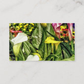 カリリリーとパンジー 名刺 (裏面)