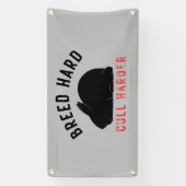 カリルより硬い 横断幕 (縦)