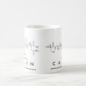 カリンペプチド名mug コーヒーマグカップ (中央)