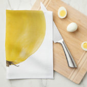 カリン果実 キッチンタオル (四つ折り)