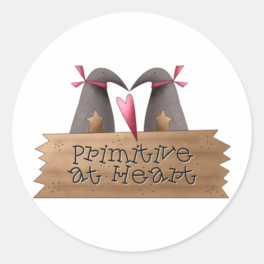 カリーカウ初期のズ・アットハート ラウンドシール (正面)