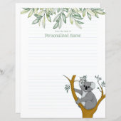 カリーコアラユーカリプタス裏板 (正面/裏面)