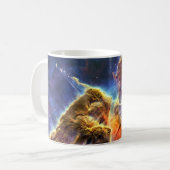 カリーナの星雲(ハッブルの望遠鏡) コーヒーマグカップ (正面左)