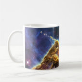 カリーナの星雲(ハッブルの望遠鏡) コーヒーマグカップ (左)